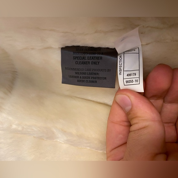 Wilson’s Leather Women's Tan and Cream Jacket - Picture 7 of 8